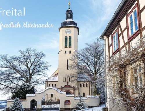 Postkarte 4 „Freital friedlich miteinander“