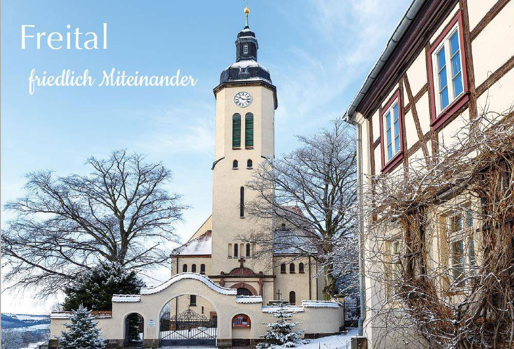 Postkarte 4 „Freital friedlich miteinander“