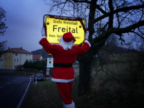 Weihnachtsmann in Freital