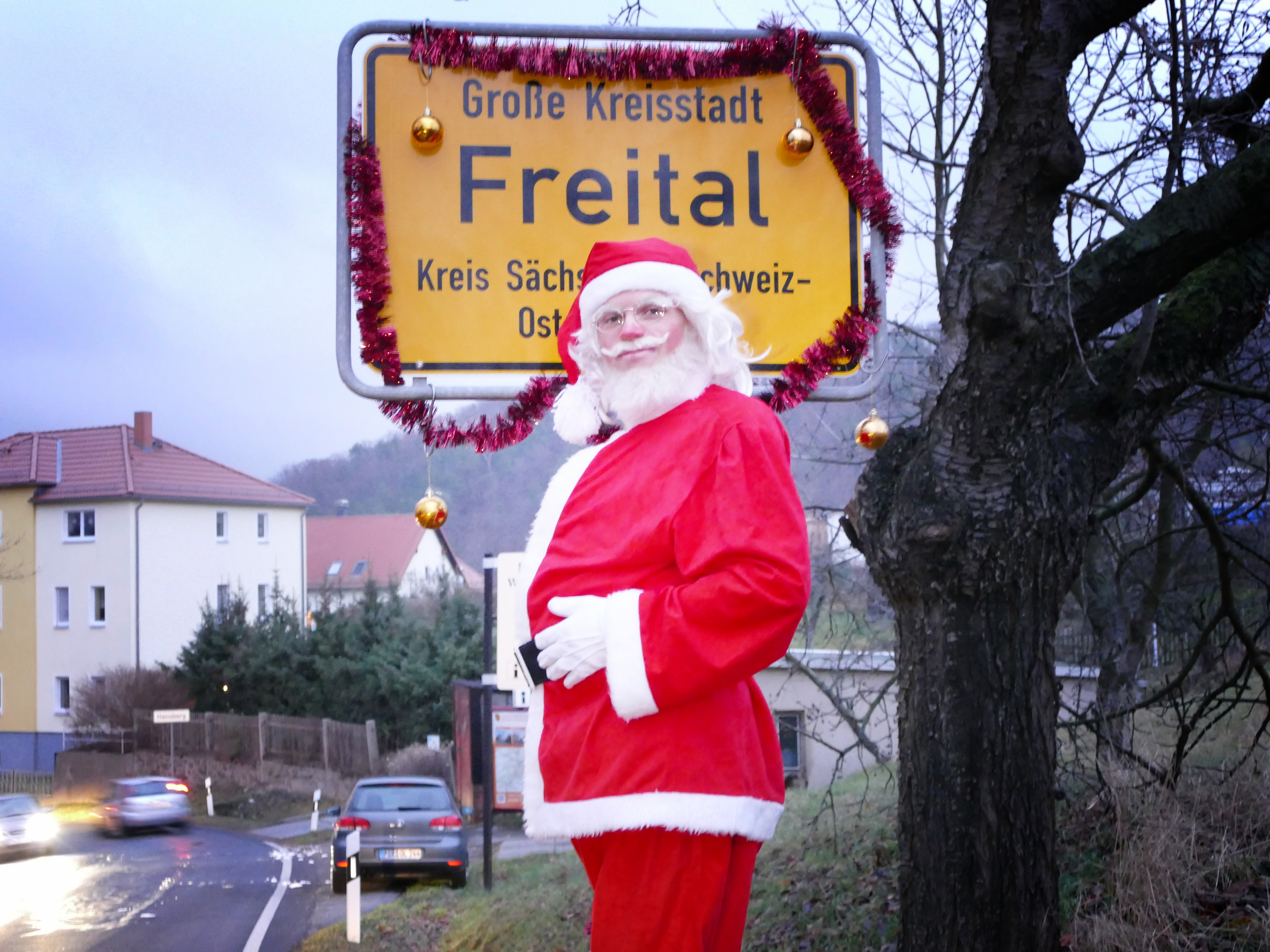 Freitaler Weihnachtsmann